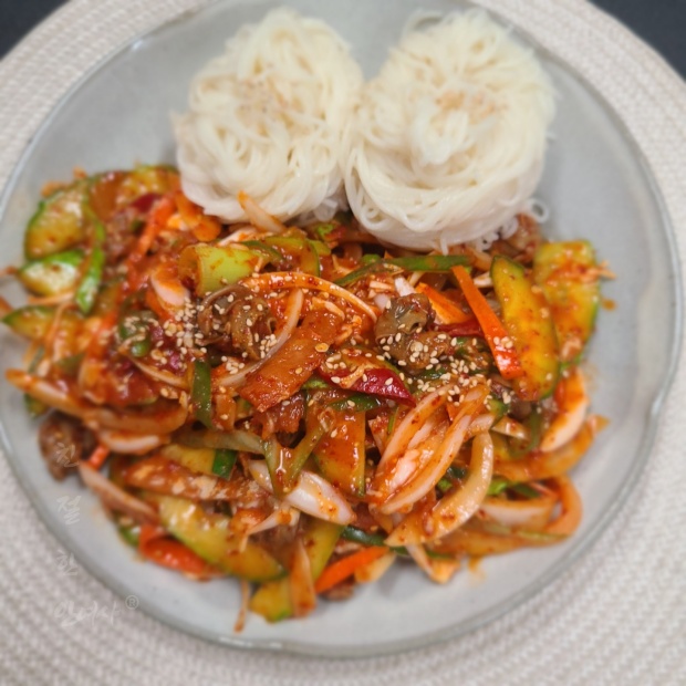  골뱅이무침 황금레시피 간단하고 맛있는 백종원 골뱅이무침