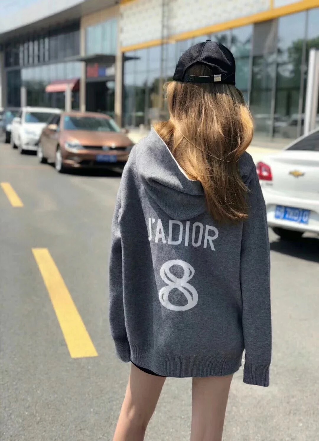  [DIOR] 디올 J'ADIOR 8 후드 니트 스웨터 844S92AM009 (4 COLOR)