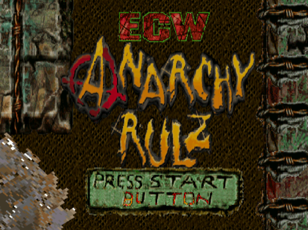  ECW Anarchy Rulez 북미판 (드림캐스트 / DC CDI 파일 다운로드)