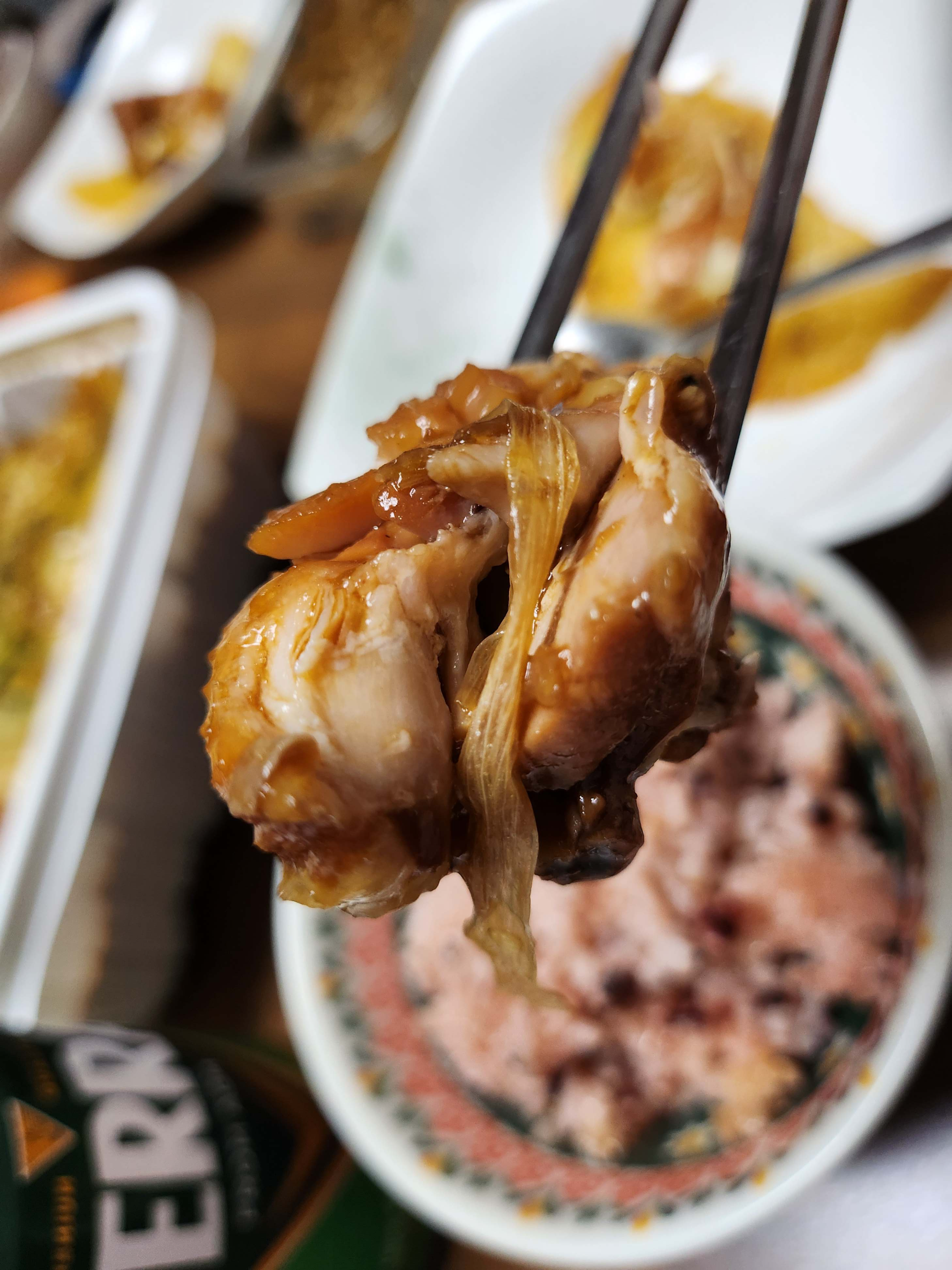 봉대박 간장마늘찜닭입니다