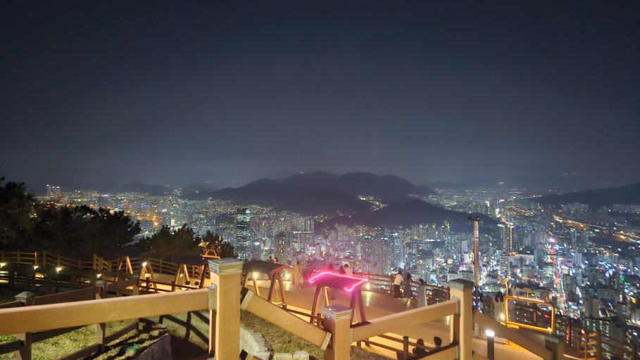 부산불꽃축제-황령산전망대