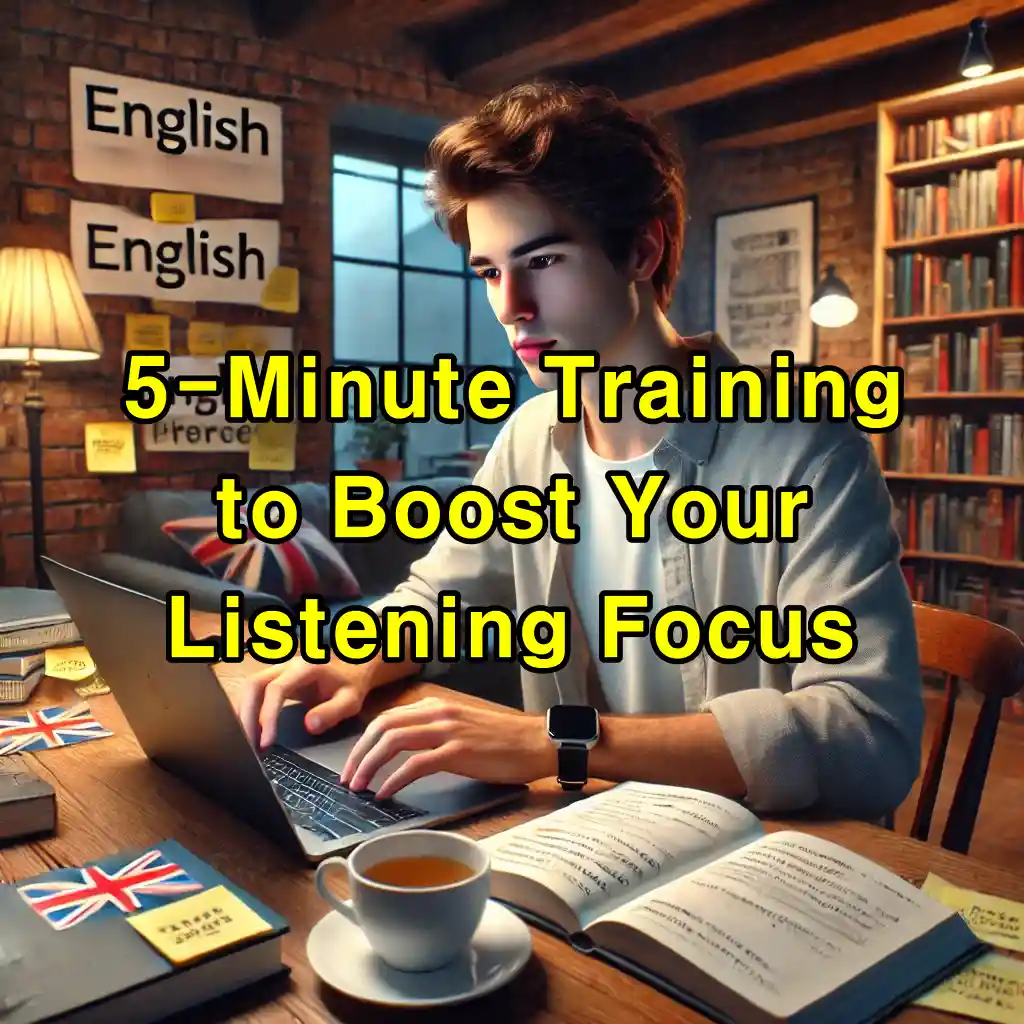 🎧 5-Minute Training to Boost Your Listening Focus!