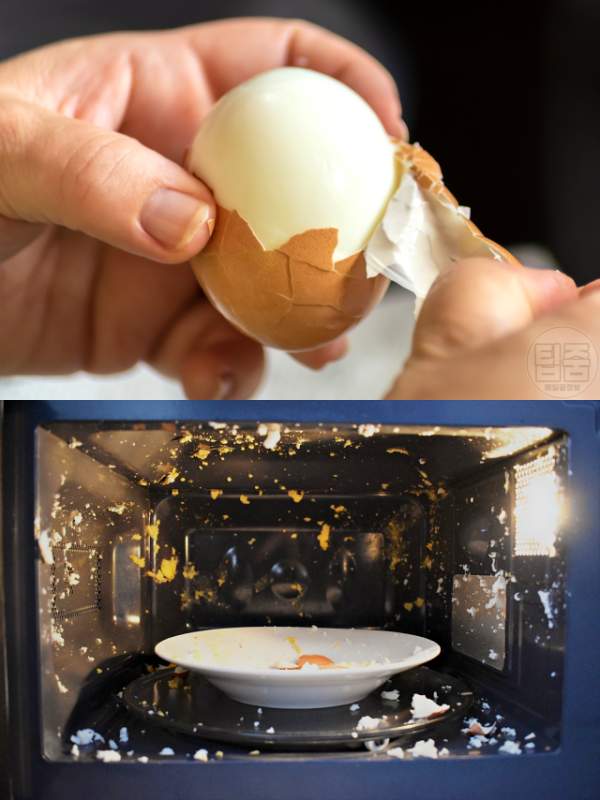전자렌지 넣으면 안되는 것 삶은달걀,전자레인지 돌리면 안되는 음식