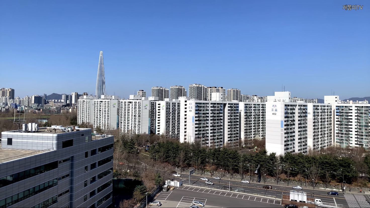  수서 신동아아파트 뷰 Korea Seoul Apartment | SRT수서역 | 수서동