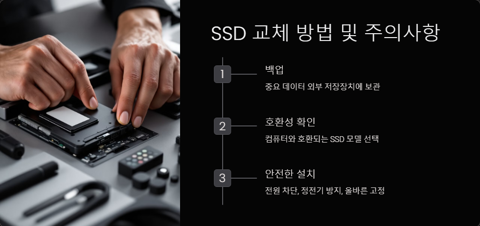 SSD교체