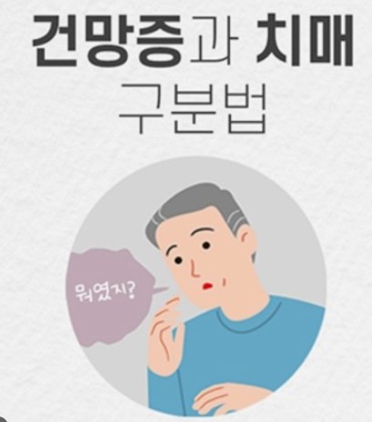  건망증과 치매 구분하는 10가지 신호(50살 건망증이 시작되었다)