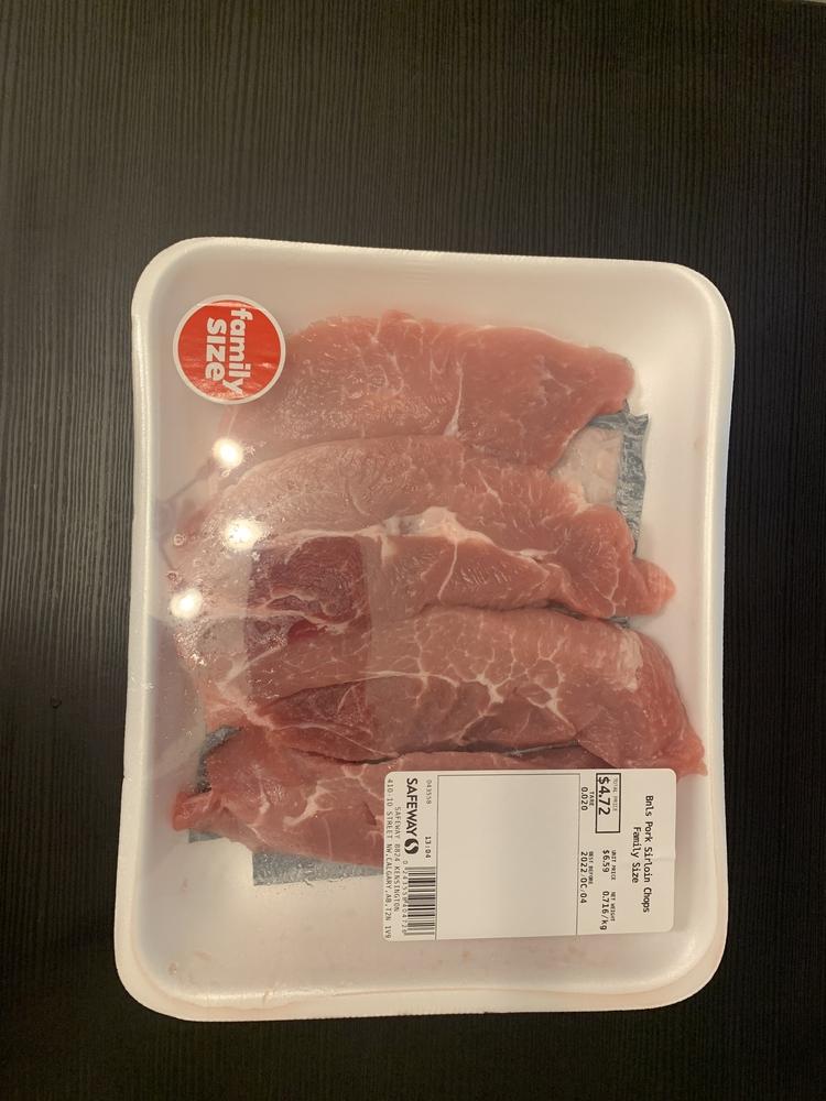 돼지고기 등심 사진