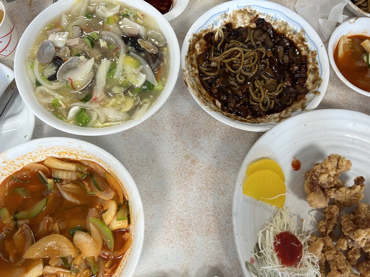 울면-짬뽕-짜장면-탕수육