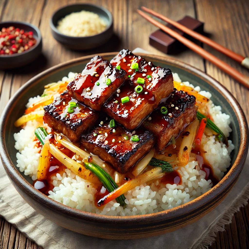 남은 LA갈비는 맛있는 퓨전요리 LA갈비구이알밥