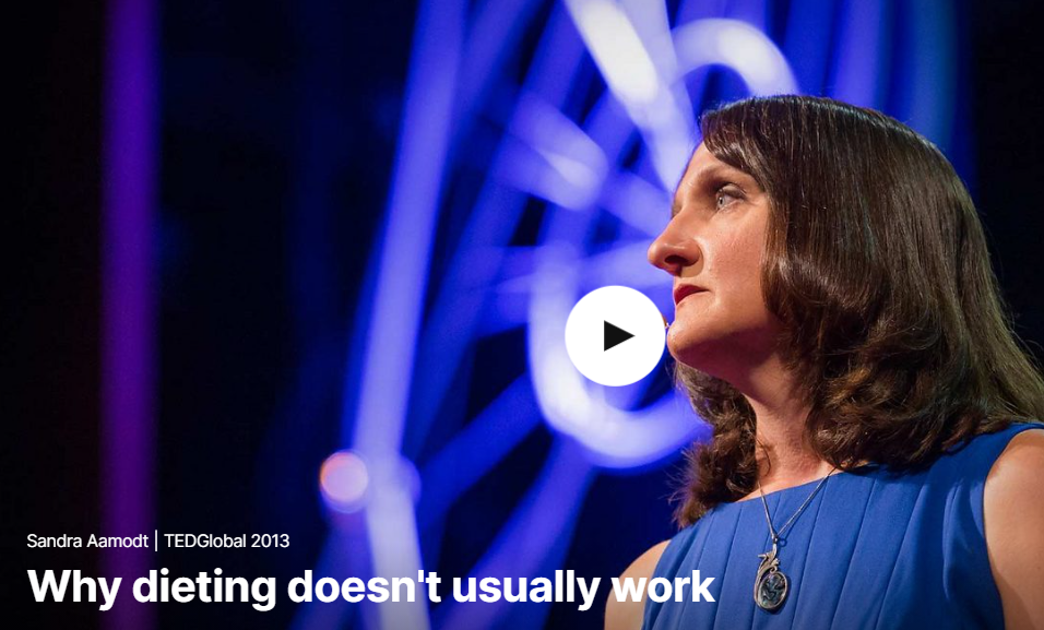  TED 테드로 영어공부 하기 Why dieting doesn't usually work by Sandra Aamodt