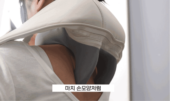 부모님 선물 추천 - 권은비 PICK 스파알 포터블 목 어깨 마사지기