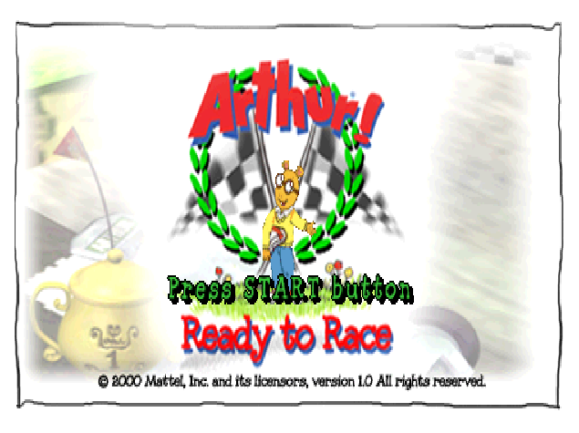  Mattel - 아서! 레디 투 레이스 북미판 Arthur! Ready to Race USA (플레이 스테이션 - PS - iso 다운로드)