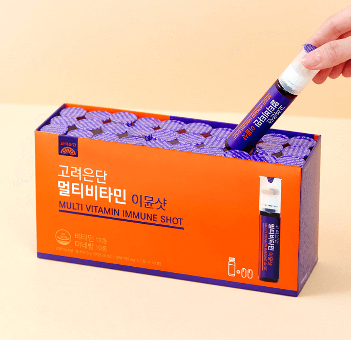 고려은단 멀티비타민 이뮨샷 가격 성분 효과 알아보기