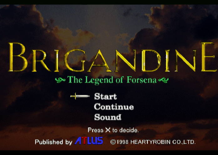  Atlus - 브리간다인 The Legend of Forsena 북미판 Brigandine The Legend of Forsena USA (플레이 스테이션 - PS - iso 다운로드)