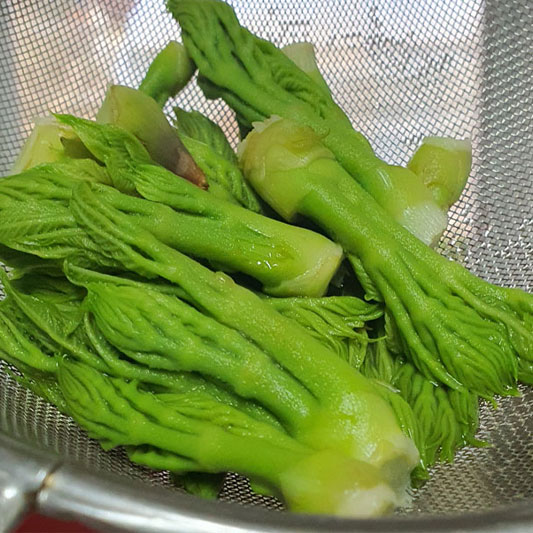  두릅 데치기 방법
