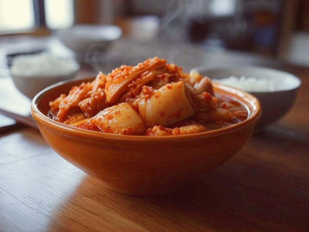 신김치로 만드는 깊고 시원한 김치찌개 레시피