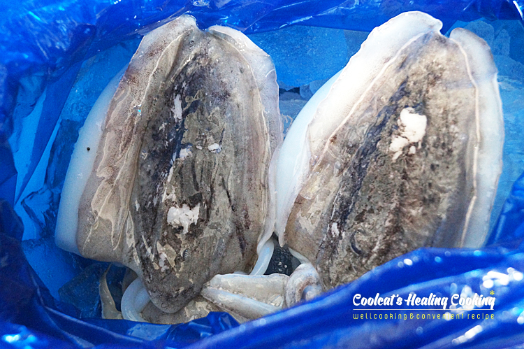 갑오징어숙회, 갑오징어손질법과 23