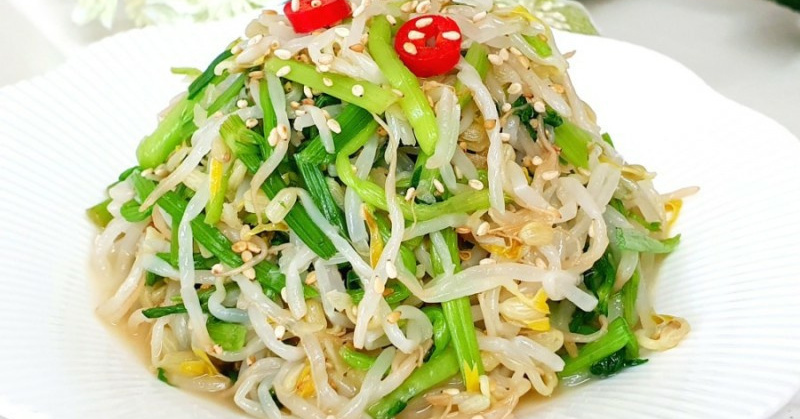 삼겹살 숙주볶음