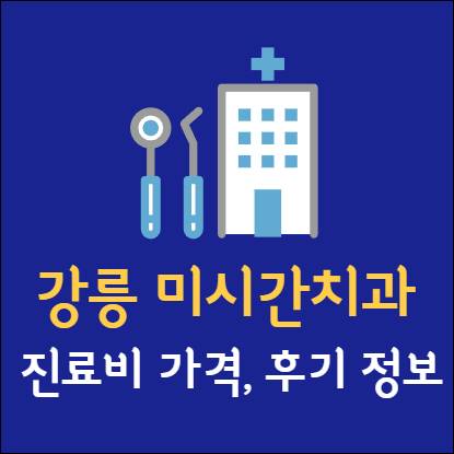 강릉 미시간치과의원 진료비 후기 가격 임플란트 치아교정 사랑니 발치 충치 레진 스케일링