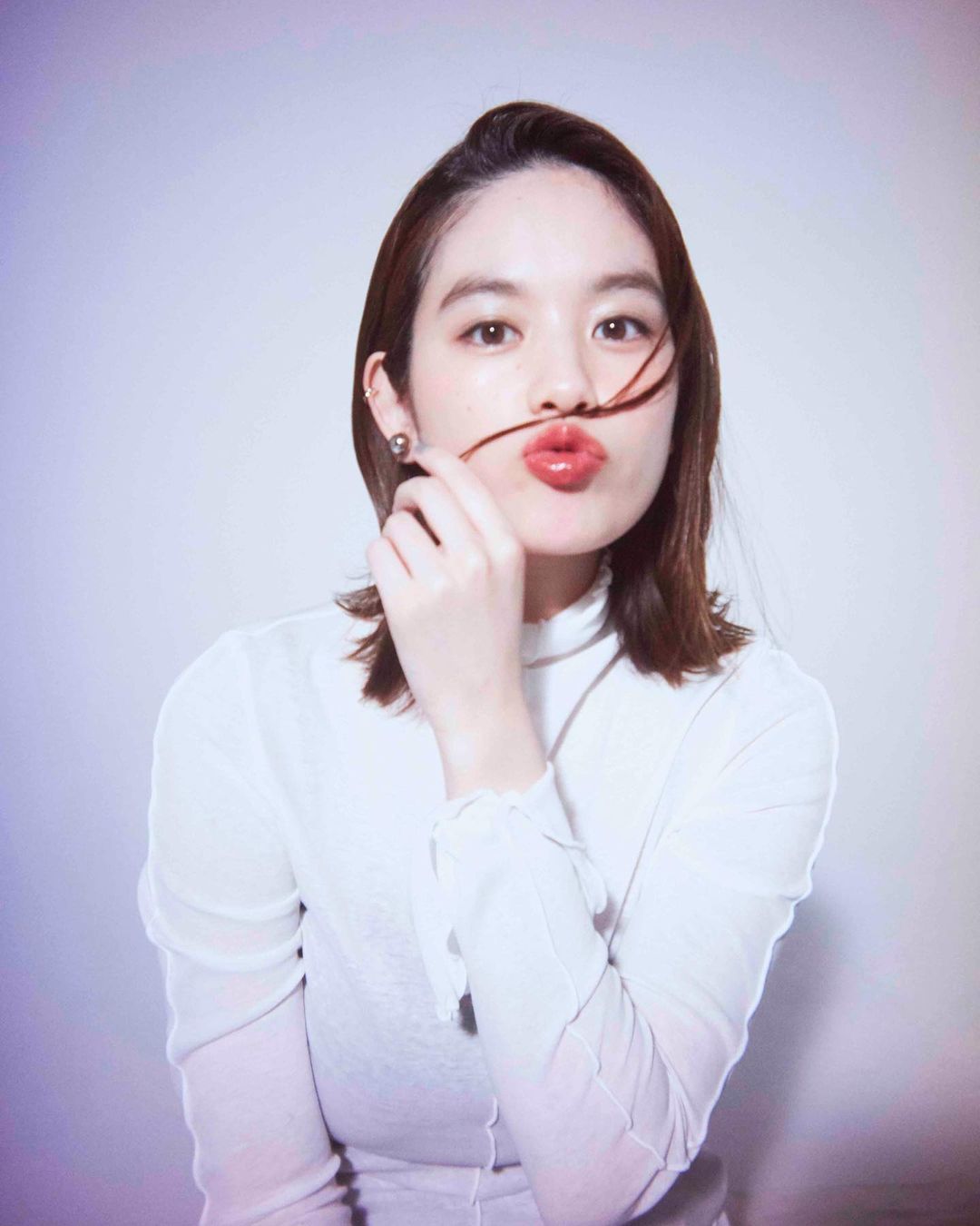  일본 배우 카케이 미와코 인스타그램 셀카 사진