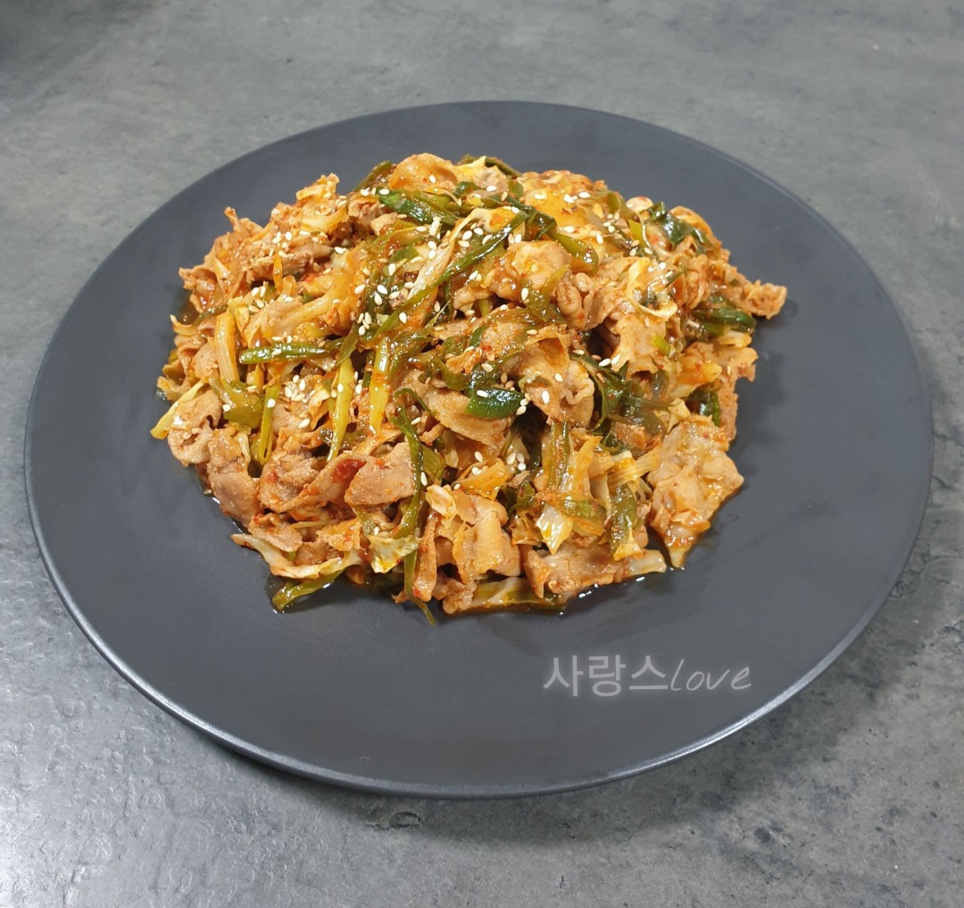  백종원 대패 두루치기 만들기 맛있는 대패 삼겹살 요리