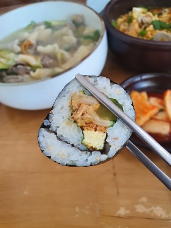 전주 묵은지 김밥 달인