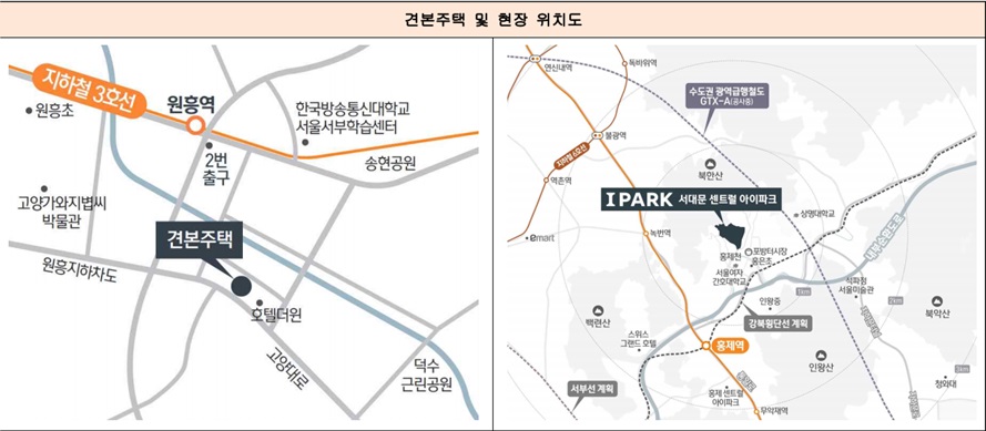 서대문-센트럴아이파크-무순위-견본주택위치