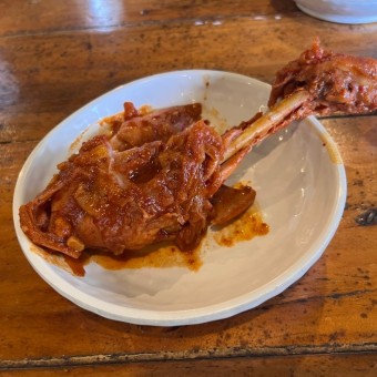 솥뚜껑 닭볶음탕