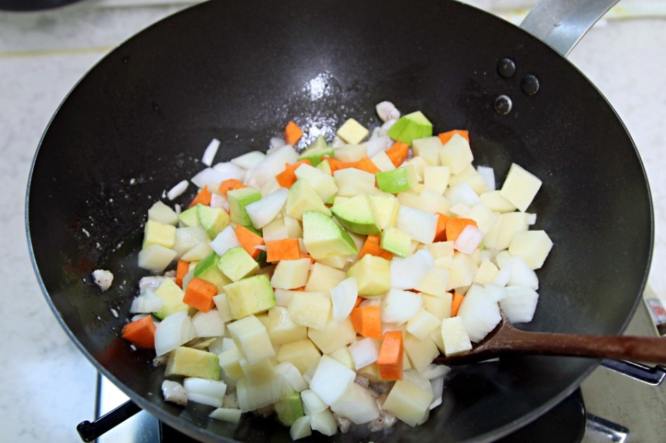 슬산생 자장면 레시피 짜장면 만들기 1