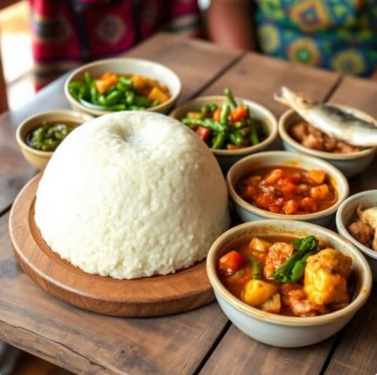 탄자니아 우갈리(Ugali) – 자급한 옥수수가루로 만든 주식