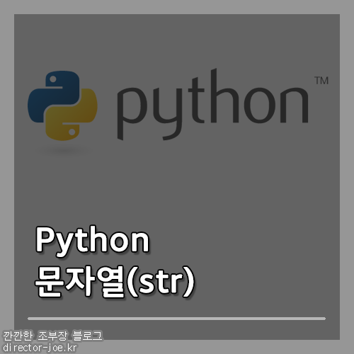 Python 문자열 str