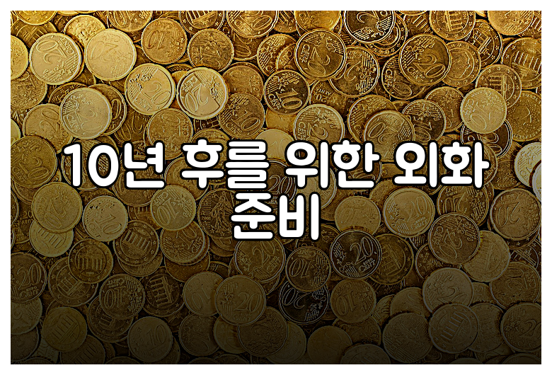10년 후를 위한 외화 준비