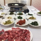 산나물 약선요리 오색빛깔 한정식