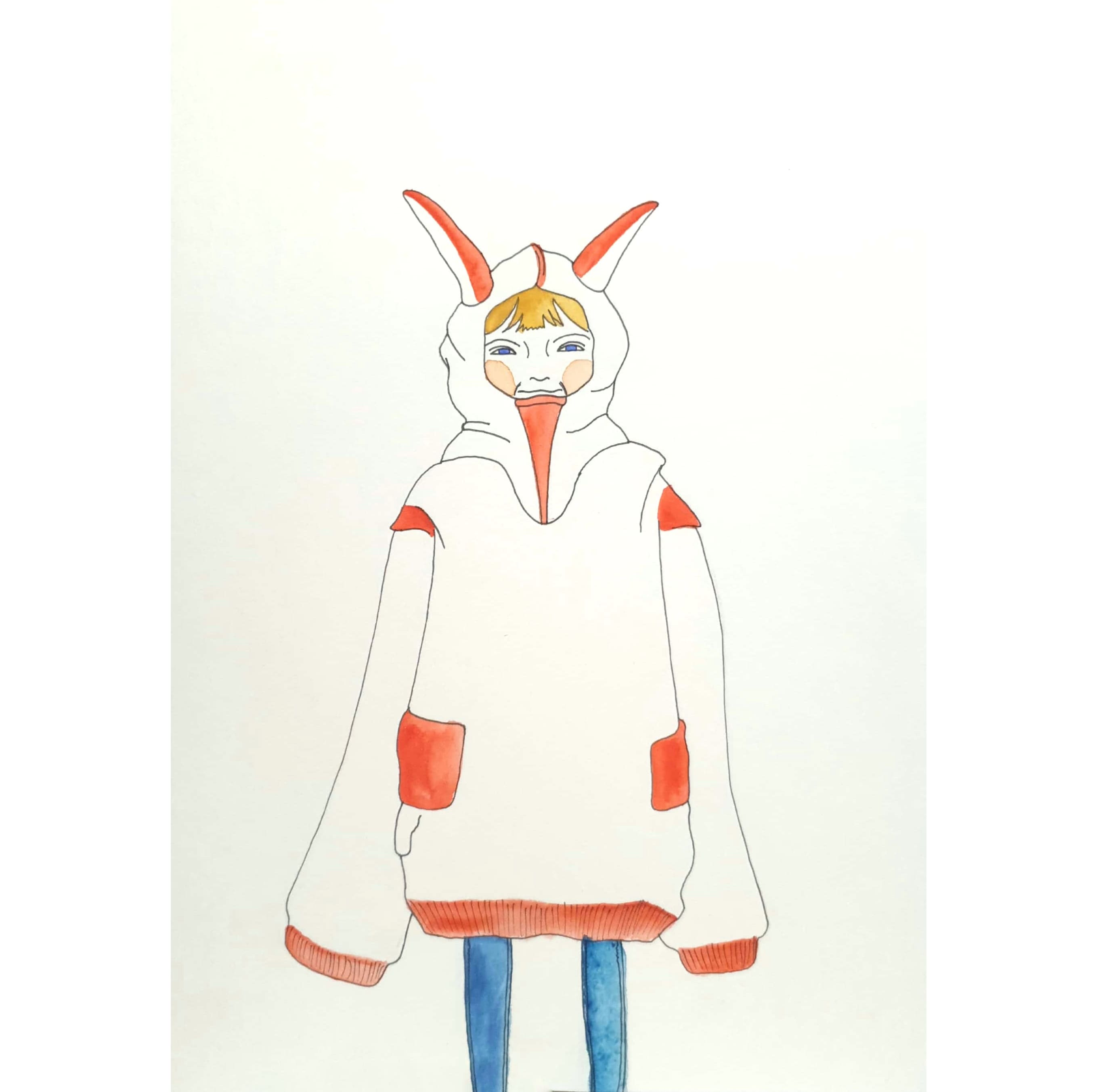  Bunny - 일러스트 그림 드로잉 2020
