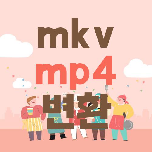 mkv mp4 변환