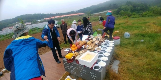 문중 시제 김용진 간사, 청도김씨 2