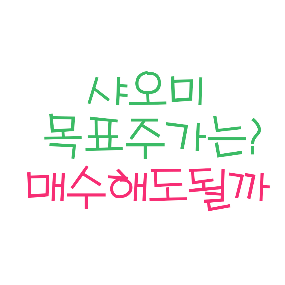  샤오미 장기전망 및 목표주가 (ft. 샤오미 주가, 샤오미 주식, 미국주식)