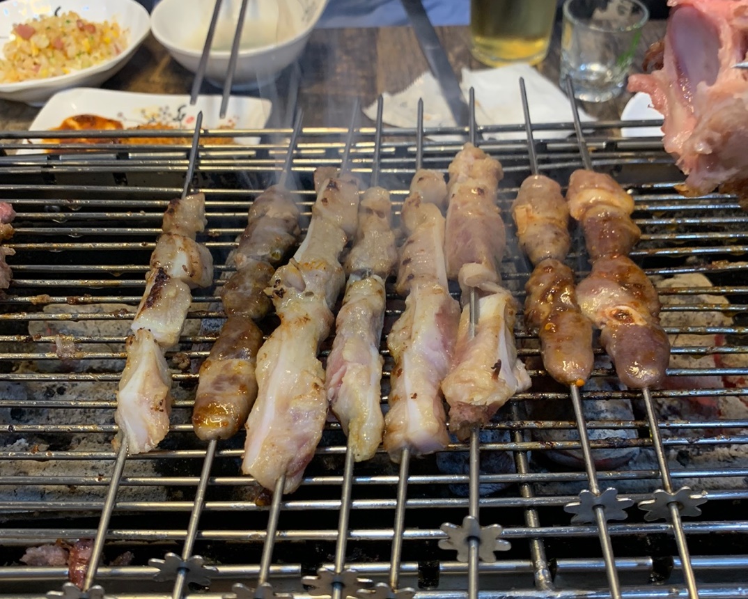 오돌뼈 꼬치