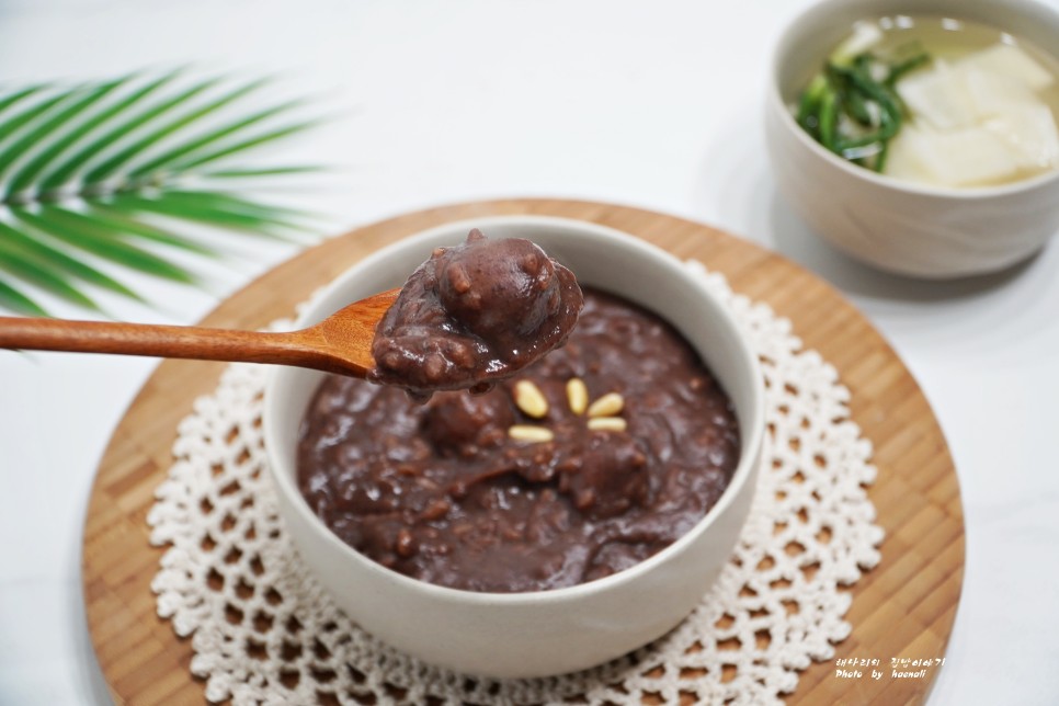 살려내는 방법 동지팥죽 새알심 만들기 팥죽 끓이는법 묵은 팥도 22