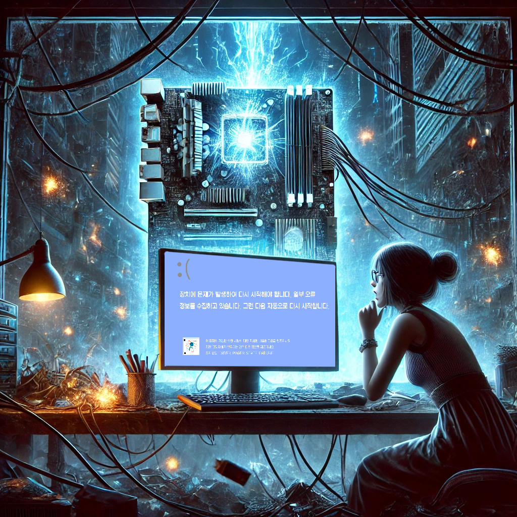 잘못된 드라이버 설치