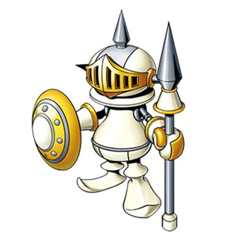  [디지몬도감] 폰체스몬(흰색) ポーンチェスモン（白） PAUNCHESSMON PAUNCHESSMON