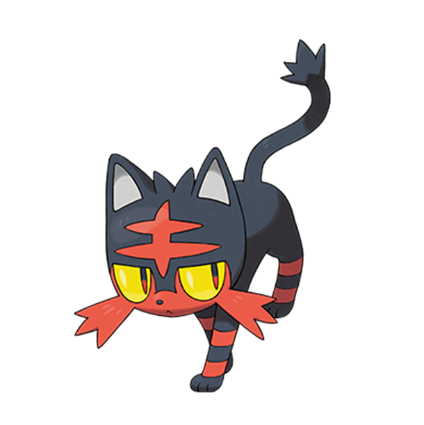  [포켓몬도감]  No. 725 냐오불 Litten #725