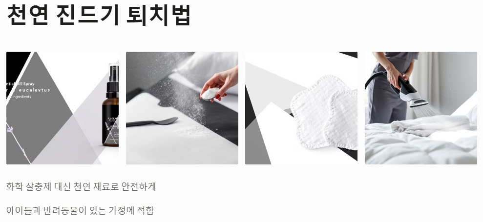 천연 진드기 퇴치법