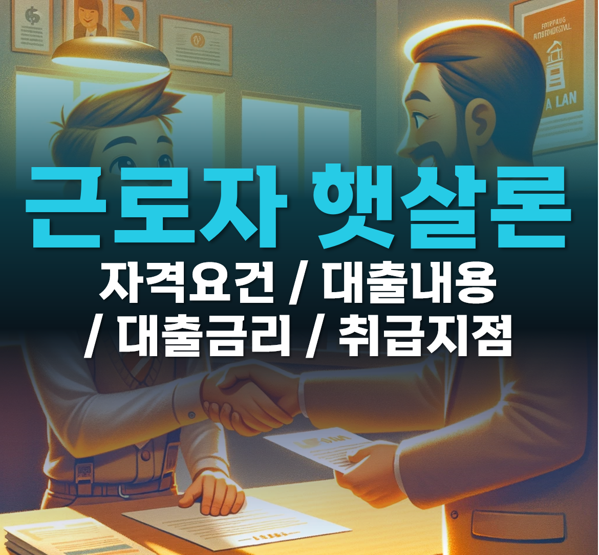 서민금융진흥원-근로자햇살론