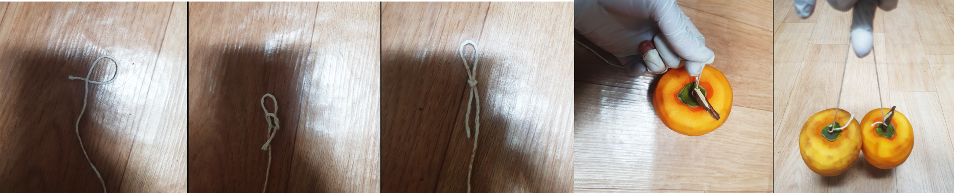 행복한 가을, 집 앞마당에 태풍을 견디고 자란 대봉이를 곶감으로 만들기