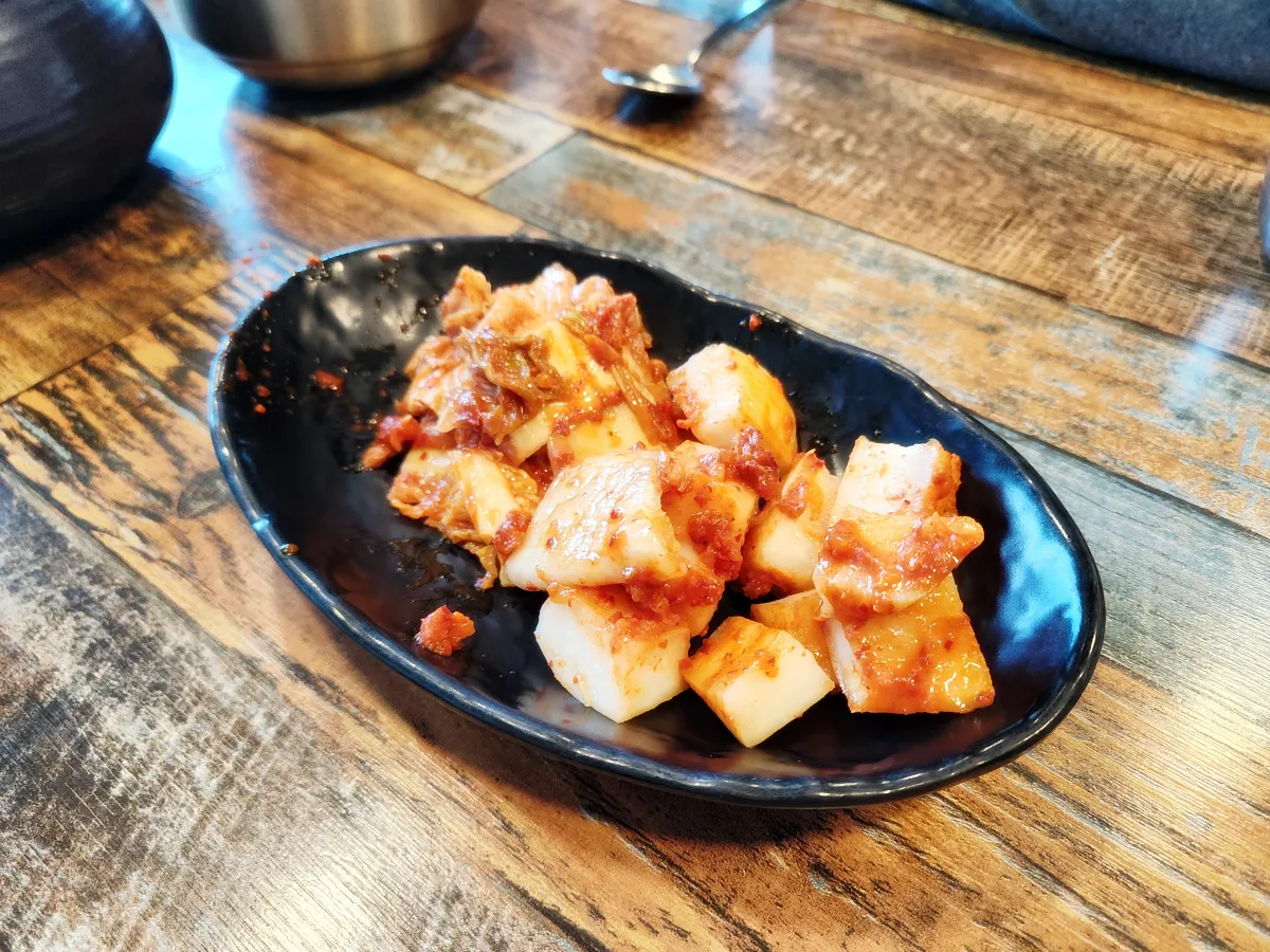 설렁탕집-정우원-김치