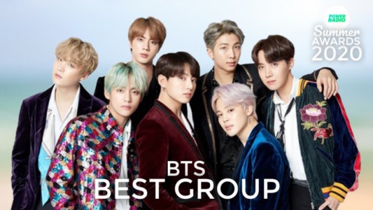  방탄소년단 영국라디오 어워즈 4관왕 달성 '베스트 그룹x베스트 앨범' 등