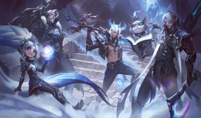  EDG LoL 롤 스킨 스플래시 아트가 소셜 미디어에 유출됨