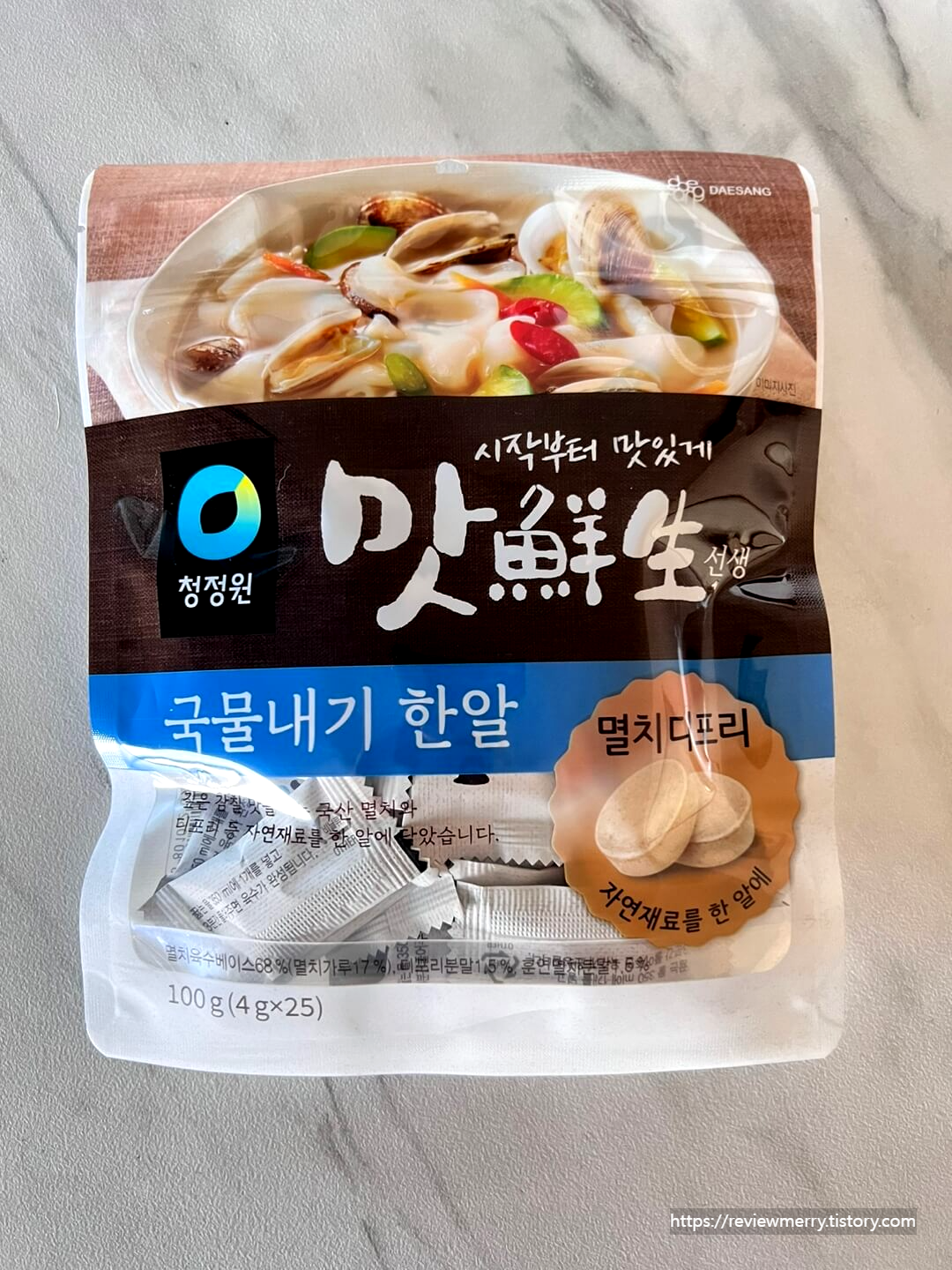 멸치육수 맛선생 사진