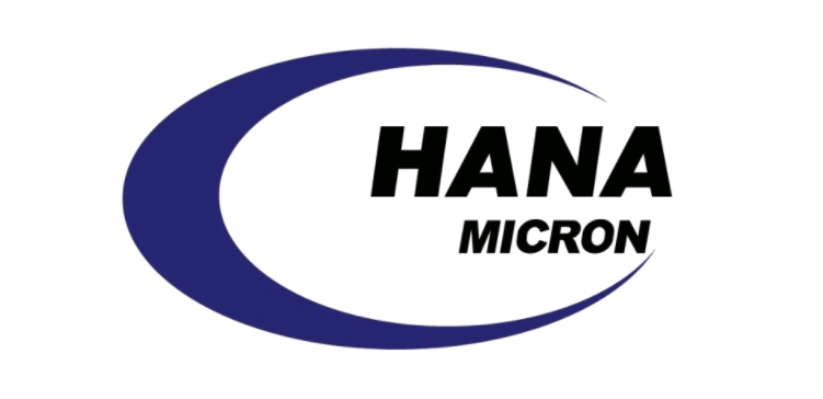 하나마이크론 기업 로고 사진